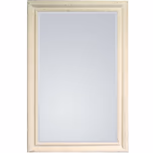 Lustro 2852 80x120 - przecierany kremowy
