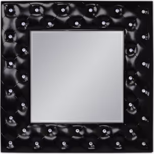 Lustro PU126 98x98 - czarny