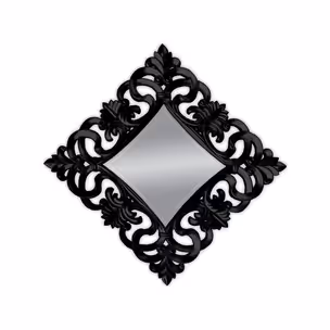Lustro PU021K 100x100 - czarny