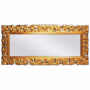 Lustro PU049PD 80x190 - złoty