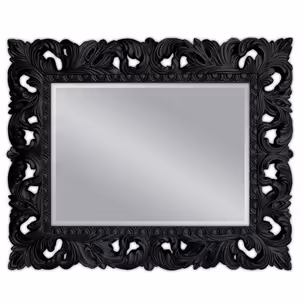 Lustro PU058 80x100 - czarny
