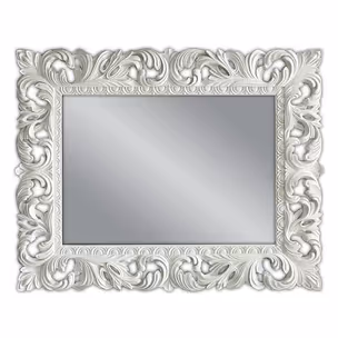 Lustro PU058 80x100 - biały