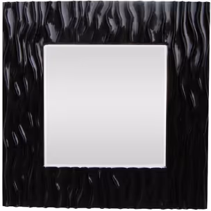 Lustro PU121K 100x100 - czarny