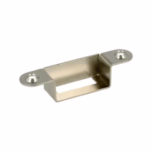 Blaszka zaczepowa zamka żaluzjowego X-855 - stal niklowana