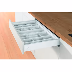 Wkład na sztućce ORGATRAY 590 - biały / 307x462 mm