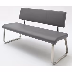 Ławka ARCO 2 155 cm - skóra naturalna