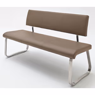 Ławka ARCO 2 155 cm - skóra naturalna