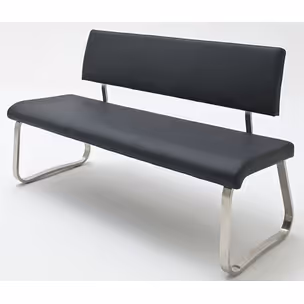 Ławka ARCO 2 155 cm - skóra naturalna