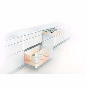 Prowadnica z hamulcem MOVENTO BLUMOTION S 760H S / dł. 40 cm / 40 kg / wysuw 100%