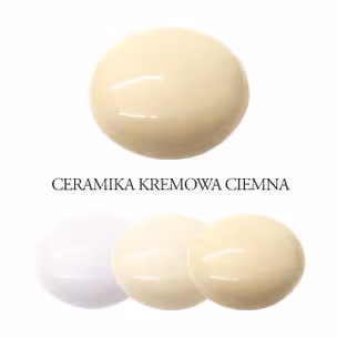 Uchwyt 15141 - stara stal, biała ceramika / rozstaw 96 mm