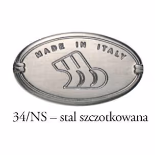 Gałka FAUSTO 24220 - stal szczotkowana / fi 30 mm