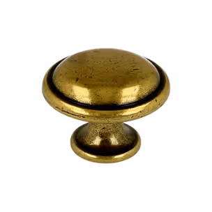 Gałka GINO 24221 - stare złoto / fi 30 mm  