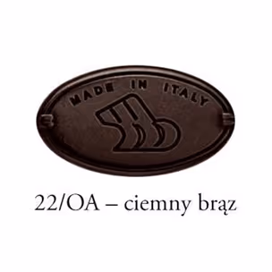 Gałka 24226 - ciemny brąz / fi 30 mm