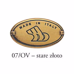 Gałka 24225 - stare złoto / fi 30 mm