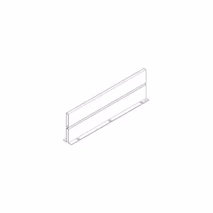 Ścianka działowa ORGA-LINE do Tandembox Antaro - szary / dł. 45 cm