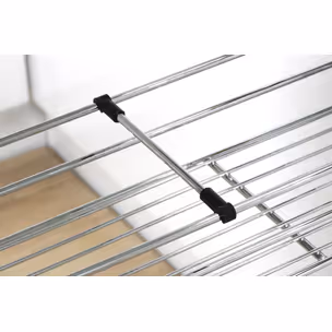 VARIANT organizacja wewnętrzna przegroda do cargo mini 15 metal/tworzywo chrom/czarny