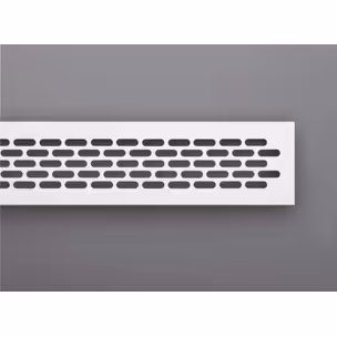 Kratka wentylacyjna 60 L-245mm aluminium lakier biały