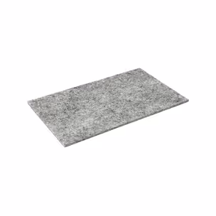 PODKŁADKI MEBLOWE PROSTOKĄT 100X165mm Filc Szary