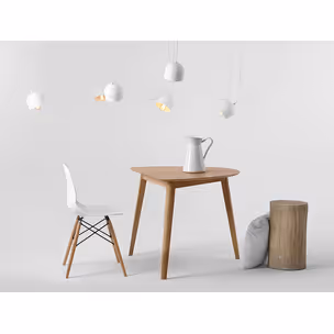 Lampa wisząca POPO 6 - biały