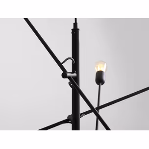 Lampa wisząca TWIGO 6 - czarny