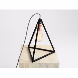 Lampa stołowa TRIMETRIC TABLE - czarny
