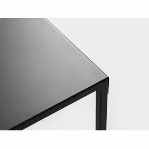 Stolik OBROOS COFFEE METAL 80x80 - czarny