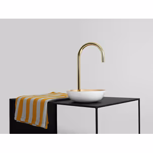 Stolik 2 WALL METAL 100x60 - czarny