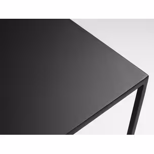 Stolik 2 WALL METAL 100x60 - czarny