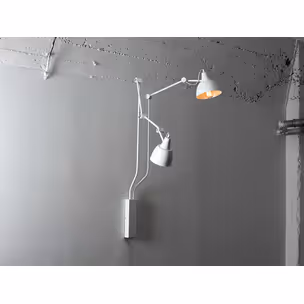 Lampa ścienna COBEN WALL 2 - biały