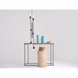 Lampa wisząca TWIGO 4 - czarny