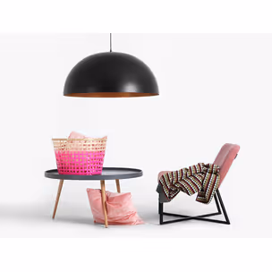 Lampa wisząca LORD 90 - miedziano-czarny