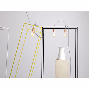 Lampa podłogowa METRIC FLOOR M - czarny