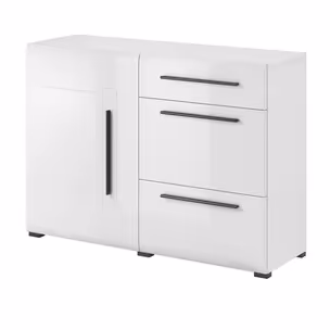 Komoda TULSA WM 45 - biały połysk