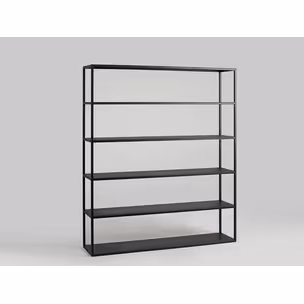 Regał HYLLER METAL 150x180 - czarny