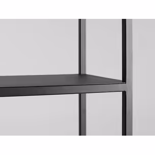 Regał HYLLER METAL 150x180 - czarny