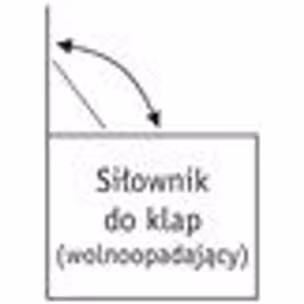 Siłownik Vapsint do klap skrzyń (progresywne) z zaczepami / do 8 kg