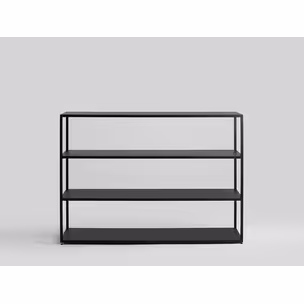 Regał HYLLER METAL 150x110 - czarny