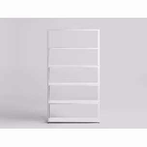 Regał HYLLER METAL 100x180 - biały
