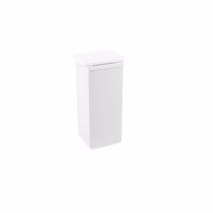 Stopka 40x40 regulowana (FE) H100mm. (STALKW100BI) aluminium lakier biały