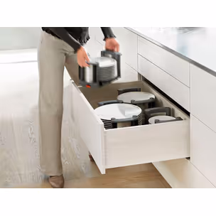 Prowadnica z hamulcem MOVENTO BLUMOTION S 760H S / dł. 35 cm / 40 kg / wysuw 100%