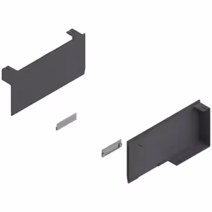Siłowniki Servo-Drive AVENTOS HK TOP / LF 930-2800 / ciemnoszare zaślepki 