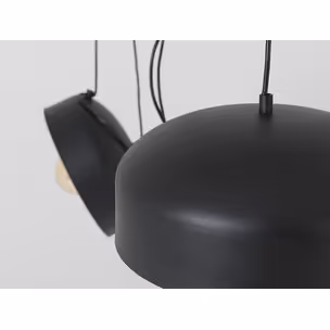 Lampa wisząca POPO FLAT L 2 - czarny
