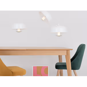 Lampa wisząca POPO FLAT 4 - biały