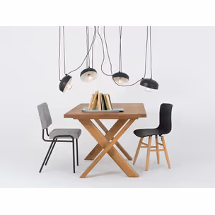 Lampa wisząca POPO FLAT 4 - czarny