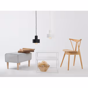 Lampa wisząca FAY 1 S - czarny