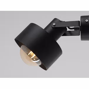 Lampa ścienna FAY WALL PLUS - czarny