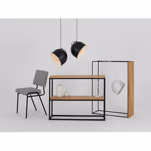 Lampa wisząca POPO L 2 - czarny