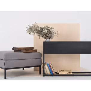 Donica FIORINA 100x30x60 - czarny