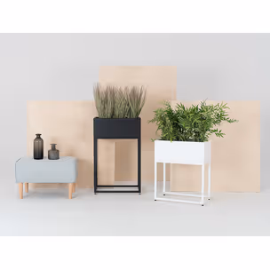 Donica FIORINA 50x30x80 - czarny
