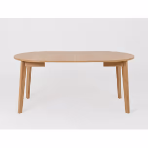 Stół okrągły rozkładany WOODYOU ROUND 95 - dąb lity